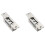 2X Electric Door Adjustable Lock-Tongue Secure Electric Strike Lock Double Unlock Mode NC/NO 12V Access Control System 1