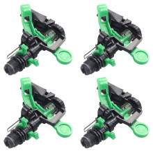 4X Outils D'Irrigation de Pelouse de Jardin Durable Arroseurs de Jardin Buse de Pulverisation Rotative Arrosage des Plantes Goutteurs Arroseur