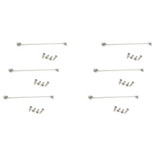 6pcs 40.6cm Catch Eye Cabin Hook Shed Gate Door Window Lock Hasp