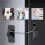 2X Fridge Lock, Refrigerator Lock, Keyless One-Click Access, Customizable Password, Child Safety Combination Lock Black 6