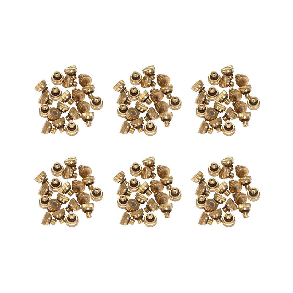120Pcs Fog Mist Nozzle,Low Pressure Mist Cooling Nozzle,Misting Nozzles Orifice 0.1Mm 4712562455896