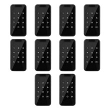 10X Electronic Digital Electronic Door Lock Fingerprint Press Password Keyless Keypad