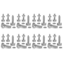32Pcs Handle Quick Release Pins,Quick Release Lock Pin, Retractable Spring Plunger, M6 Lockout Kit for Rolling Tool Box