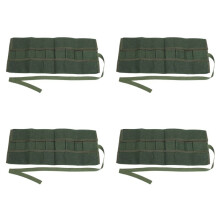 4pcs 600x430Mm Japanese Bonsai Tools Storage Package Roll Bag Canvas Tool Set Case