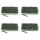 4pcs 600x430Mm Japanese Bonsai Tools Storage Package Roll Bag Canvas Tool Set Case 1