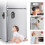 2X Fridge Lock, Refrigerator Lock, Keyless One-Click Access, Customizable Password, Child Safety Combination Lock Black 5