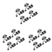 12 Set Car for TRD Door Stabilizer Latches Protector Cover for All Series BRZ XV Forester Legacy Outback Impreza WRX