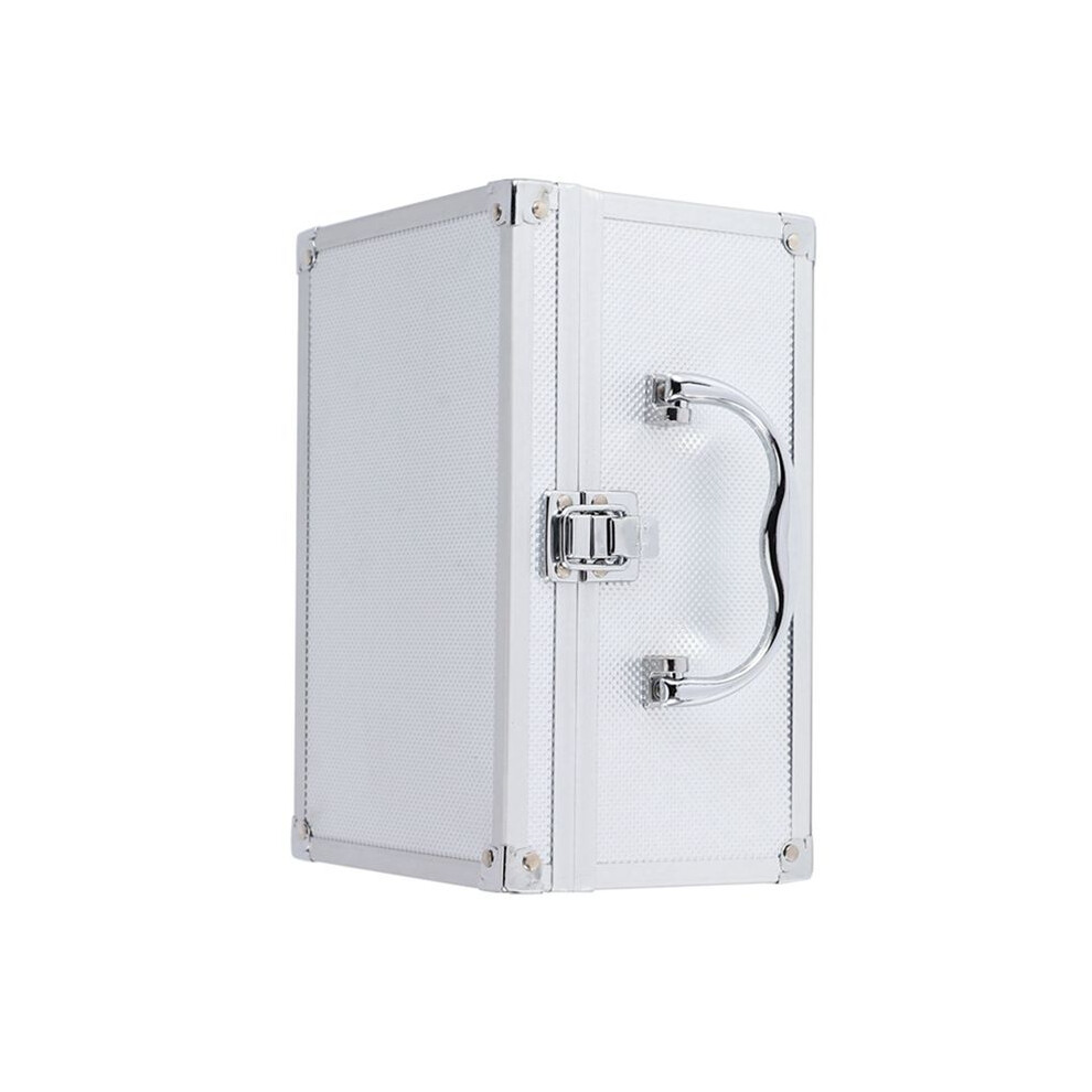 3X Aluminum Alloy Tool Box Portable Safety Equipment Instrument Case Display Case 230X150x125mm 4713369847952