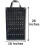 3X Versatile Roll- Key Storage Box,  Portable Storage Box, Holds 40 Keys, Security Hook, for Home Office 6