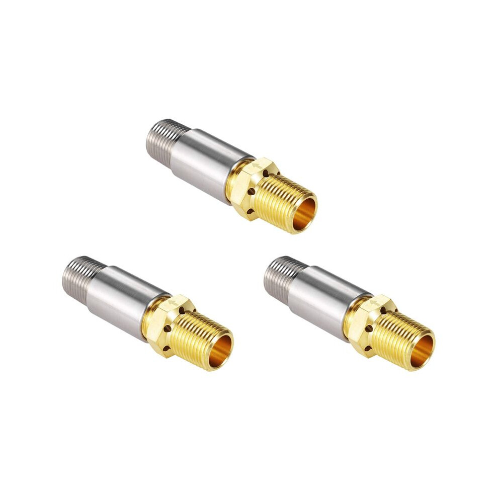 3X Liquid Propane Gas Fire Pits 1/2In Air Mixer Valve, Mixer Valve With High Capacity 90K Btu 4712087758281