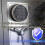 2X Lock Replacement Chrome Digital Keypad Electronic Lock 6