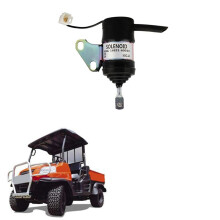 2X 12V Fuel Shutoff Solenoid Valve 052600-4530 16851-60014 for RTV900 BX1800D Z482 Z602 D722 052600-4531