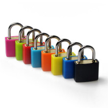 20Er-Pack Kofferschlösser mit Schlüsseln, Mehrfarbige Kleine Gepäckschlösser Metallvorhängeschlösser für Schule, Fitnessstudio, Klassenzimmer,