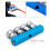 2X Pneumatic Distributor 4 Way Air Hose Quick Connect Coupling Tool 1/4 Bsp Thread 4