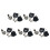 5pcs 12mm Threaded Keyed Quarter Turn Cam Lock for Drawer Box Locker 1