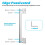6 Pcs Door  Guard Plate Outswing Angle  Protector Door  Cover  Shield L Shaped Security 11Inch 2