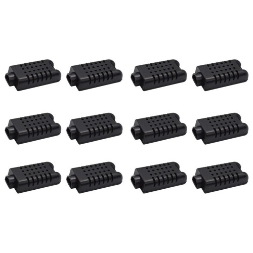 Plastic Case Small Humidity Sensor Electronics Box Instrument Enclosure Project Box Control Box(12 Pcs)
