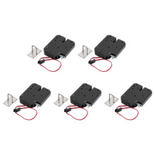 5X 12V 2A Electric Magnetic Lock 150KG/330Lb Fail Safe Holding Force Electromagnetic Door Access Control System