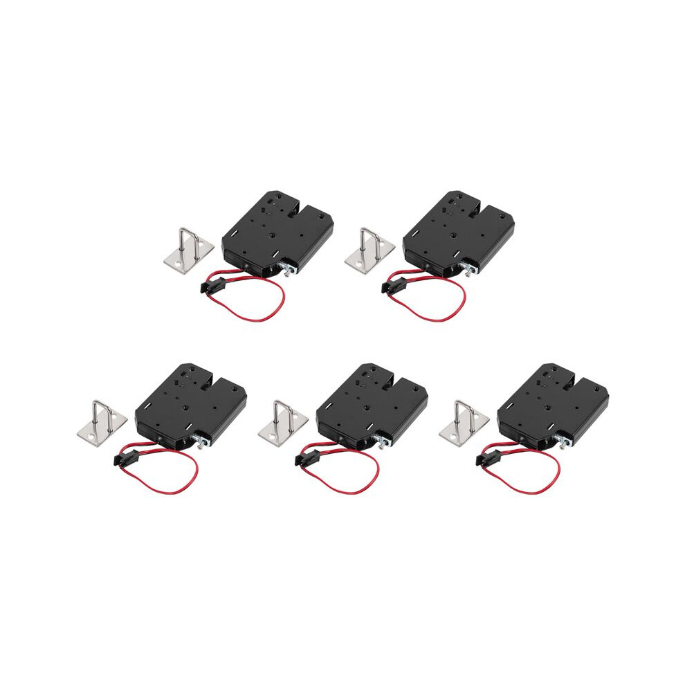 5X 12V 2A Electric Magnetic Lock 150Kg/330Lb Fail Safe Holding Force Electromagnetic Door Access Control System 6031861530003