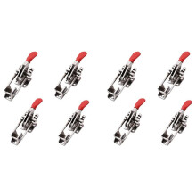 304 Stainless Steel Adjustable Pull Toggle Locking Clasp Lever Clamp Heavy Duty Toggle Bolts Clamps(8PCS)