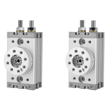 2X SMC MSQB-10A 180 Degree Adjustment Type 15mm Rotary Pneumatic Cylinder 0-60C