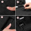 2X Waterproof Hard Carry Case Bag Tool Case with Pre-Cut Sponge Storage Box Protector Organizer Hardware Toolbox 5