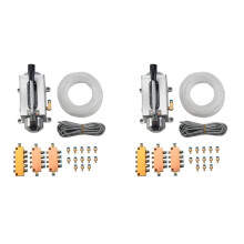 2 Set Pompa per Olio Lubrificante Pompa di Lubrificazione Elettromagnetica per Router CNC Azionata Manualmente Lubrificatore