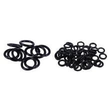 60 Pieces Black Nitrile Rubber O Ring Seals Washers 12 mm x 2.5 mm x 7 mm & 16 x 12 x 2 mm