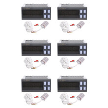 6X LILYTECH ZL-7801A, Universal, General, Temperature and Humidity Controller, Thermostat and Hygrostat