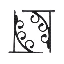 2 PièCes Support D'Angle en Forme de L Fixé au Mur Supports D'éTagèRe Multifonctionnels Supports D'éTagèRe DéCoratifs Supports Muraux S