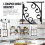 2Pcs Wall Mounted L Shaped Angle Bracket Multifuntional Brace Shelf Brackets Decorative Shelf Brackets Wall Brackets S 3