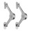 2 Pcs Heavy Duty Lid Hinges Soft Close, Support Hinges Keep Lid Open Safe for Cabinets Kitchen Maximum Support 50Lbs 1