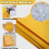 Voltage Insulating Blanket 35x39in with Multi Voltage Protection for Electrical Safety Work 3
