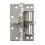 Automatic Door Closer Hinges for Cabinet Wardrobe Multi-Function Detachable Spring Hinges Positioning Door Closer,Silver 2