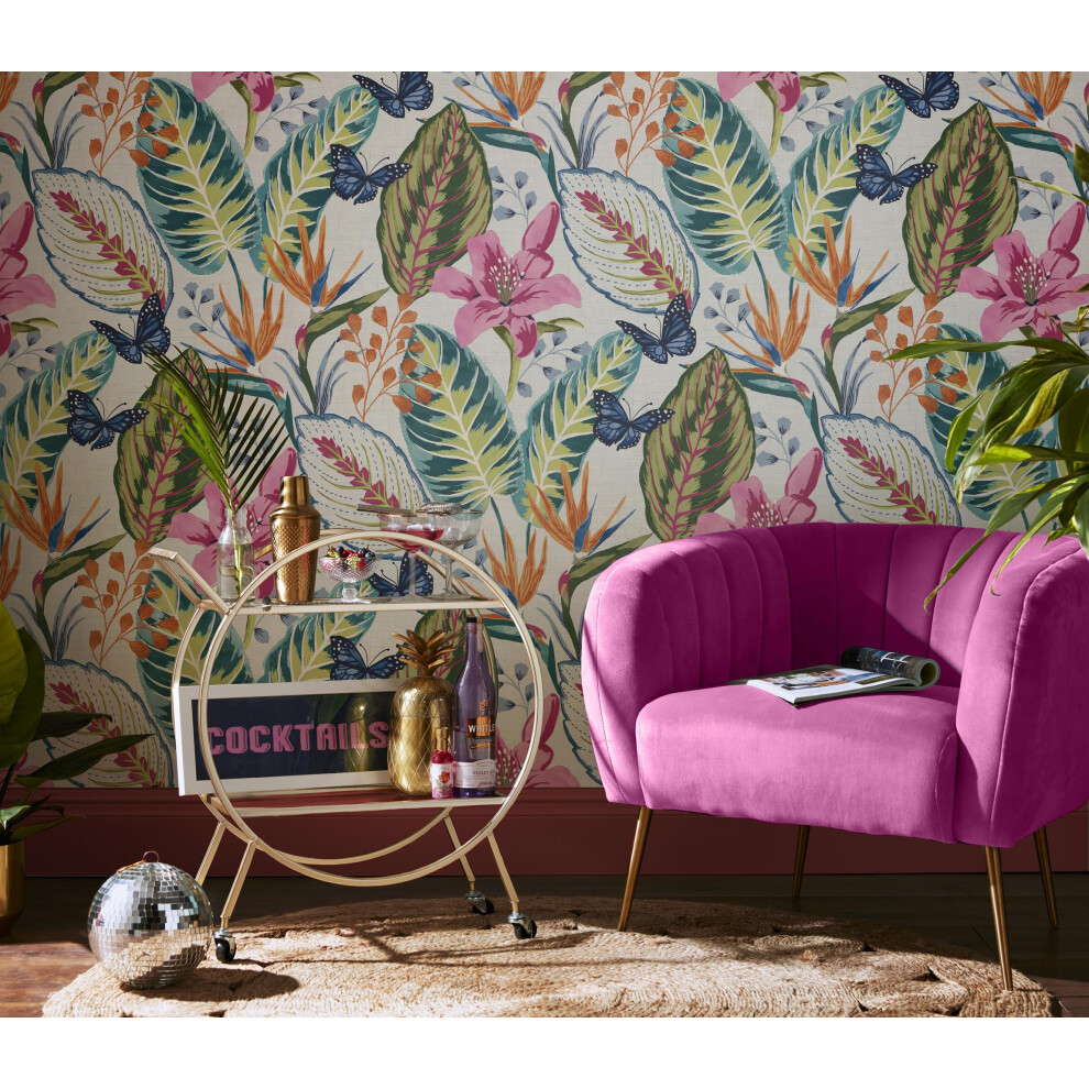 Envy Eden Floral Wallpaper | Day
