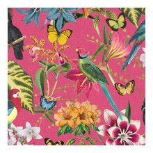 Envy Paradiso Floral Wallpaper | Hot Pink