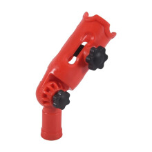Multi-Angle Paint Brush Extender Red, Paint Edger Tool for High Ceilings, Extension Pole Attachment Holder