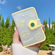 Carpeta de Almacenamiento de Postales, Álbum, Tarjeta Idol, Colección de Tarjetas, Libro, Almacenamiento de Tarjetas, Funda Protectora, Rosa +