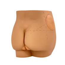 Human Hip Joint Intramuscular Injection Simulator Anatomical Model, Buttocks Care Puncture, Medical Teaching Resources