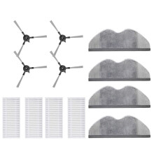 For Robot Vacuum E5 C108 Replacement Parts Accessories Side Brush Mop Cloth Filter