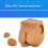 Human Hip Joint Intramuscular Injection Simulator Anatomical Model, Buttocks Care Puncture, Medical Teaching Resources 3