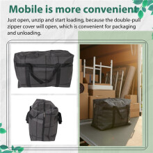 Large-Capacity Clothes Quilt Storage Bag Moving Storage Bag Portable Hand-Held Dustproof Luggage Bag 40L