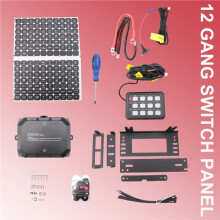 12 Gang Panel RGB Pod 12v Panel for Car Truck Offroad RV Van SUV UTV ATV