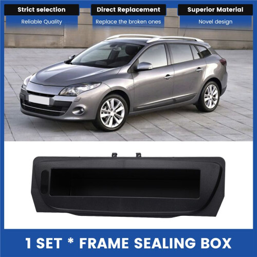 Car Frame Fascia Storage Box Lower Screen Frame Panel Radio Panel Frame for  Megane 3 Fluence 2009-2013 2