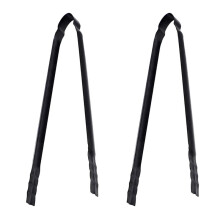 Pinzas para Fogatas, Pinzas para Barbacoa y Carbón para Estufa, Pinzas para Leña para Chimenea, Parrilla, Cocina, Fogones para Acampar, Accesorios