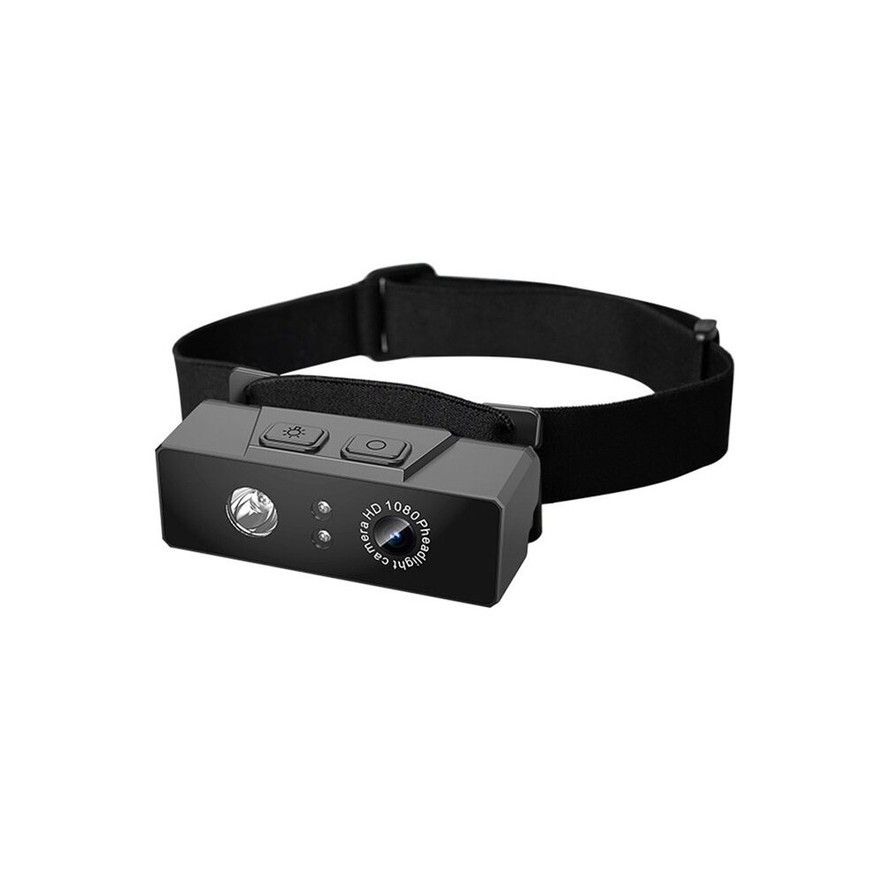 Photos - Flashlight Mounted Camera 1080p HD Mobile Rechargeable Headlight Sensor Light Recorder for Camping and Outdoor Sports