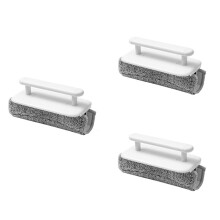 Detachable Window Washing Brush Window Cleaning Tool Sliding Door Track Cleaning Handheld Brush Scraper 3PCS