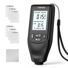 Jauge Automatique D'Épaisseur de Peinture de Voiture HW400 0-2000UM Outils D'Inspection Testeur Appareil de Mesure de Peinture de Voiture Numérique