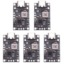 5Pcs Type-C 3.7V 3S Lithium Battery Charging Boost Module Support QC Fast Charging with Balanced Charge LED Indicator