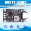 5Pcs Type-C 3.7V 3S Lithium Battery Charging Boost Module Support QC Fast Charging with Balanced Charge LED Indicator 3